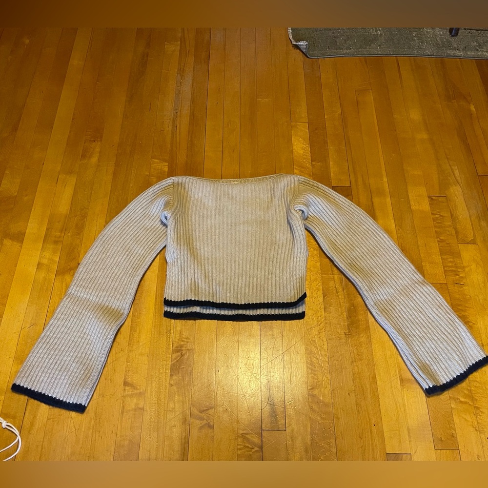 Khaite Cropped Cashmere Sweater